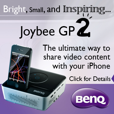 Joybee GP2 - the ultimate way to share video content with your iPhone