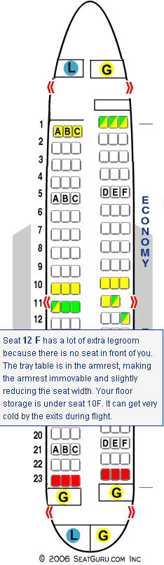 airplane seat maps