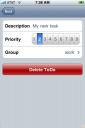 MobileToDoList - details