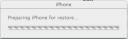 iPhone Firmware upgrade in process