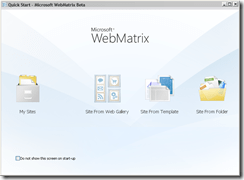 WebMatrix_quickstart