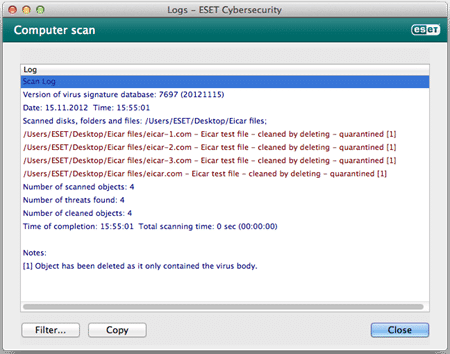 Mac_On-Demand scan detection log