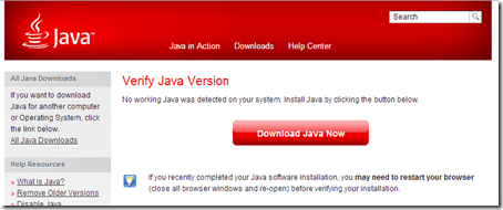 no-java-installed