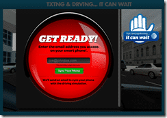 AT&T Texting & Driving simulator - email