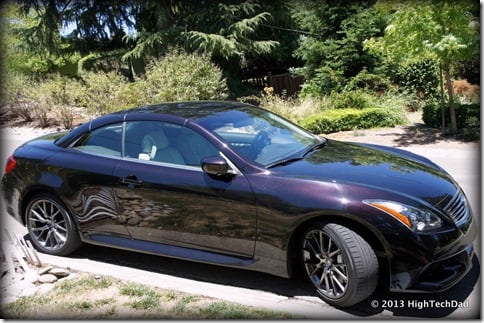 Side View - 2013 Infiniti G37 IPL convertible