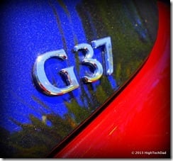 G37 Emblem - 2013 Infiniti G37 IPL convertible