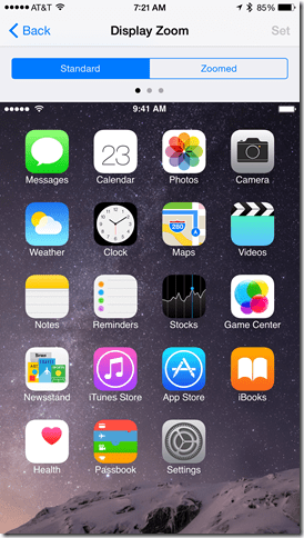 Tips for iPhone 6 and 6 Plus - Display Zoom #1