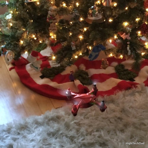 Radio Shack #GiftSmart drone by tree