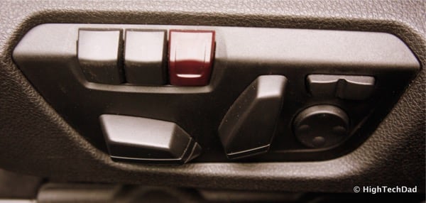 2015 BMW M3 - Driver Seat Controls