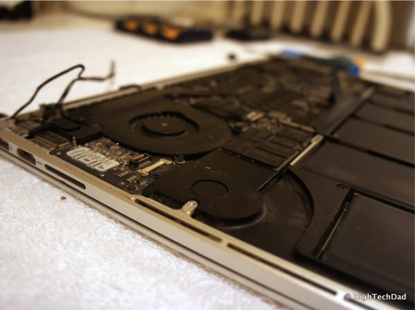 Replace a MacBook Pro Keyboard - Open MacBook Pro