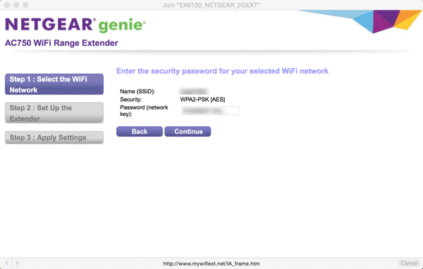 Set up 3 - NETGEAR AC750 WiFi Range Extender