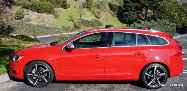 2015.5 Volvo V60 T6 R-Design Wagon - Side Profile