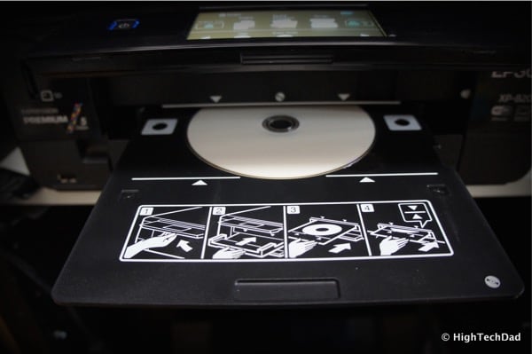 Epson XP-820 - CD/DVD Printing