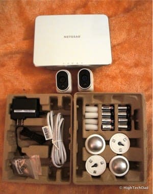 HTD NETGEAR Arlo - Package Contents