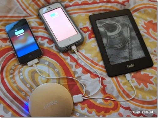 HTD HyperShop Pearl - Charging 3 devices