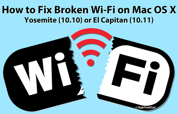 HTD How to Fix Broken Wi-Fi on Mac OS X
