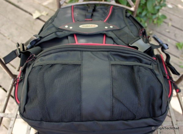 HTD Mobile Edge Backpack bottom pocket