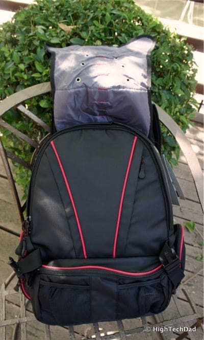 HTD Mobile Edge backpack open