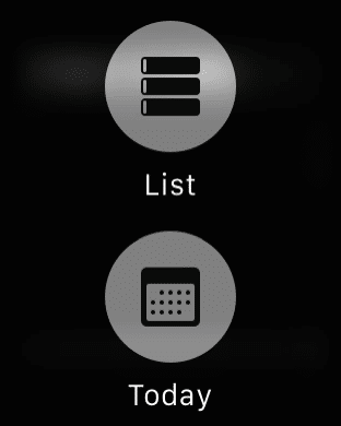 Apple Watch Tips - Calendar views