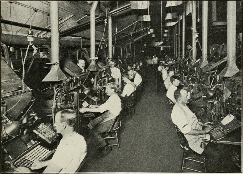 Newspaper Journalists of the 1900's - brand journalist
