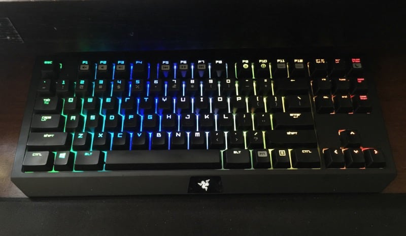 HTD - Razer BlackWidow gaming keyboard