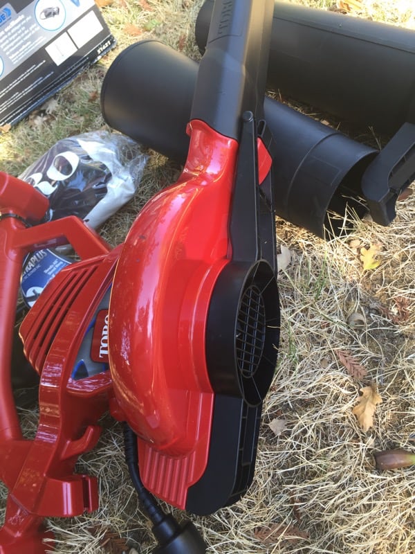 HTD Toro UltraPlus Blower Vac - In blower mode