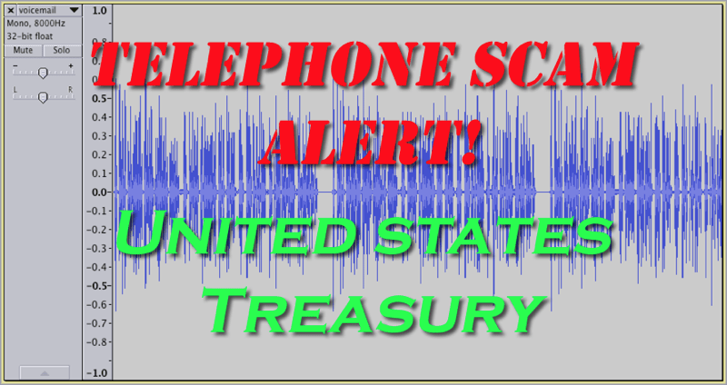 HTD Telephone Scam - United States Treasury