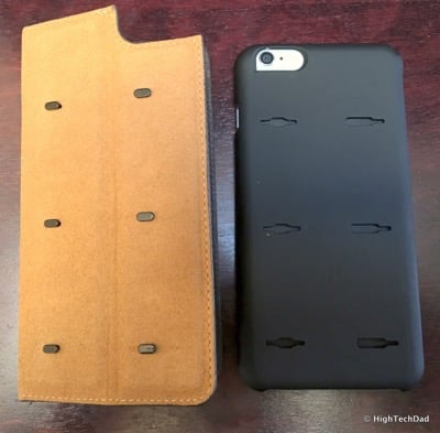 HTD Twelve South BookBook iPhone Case - hooks on back