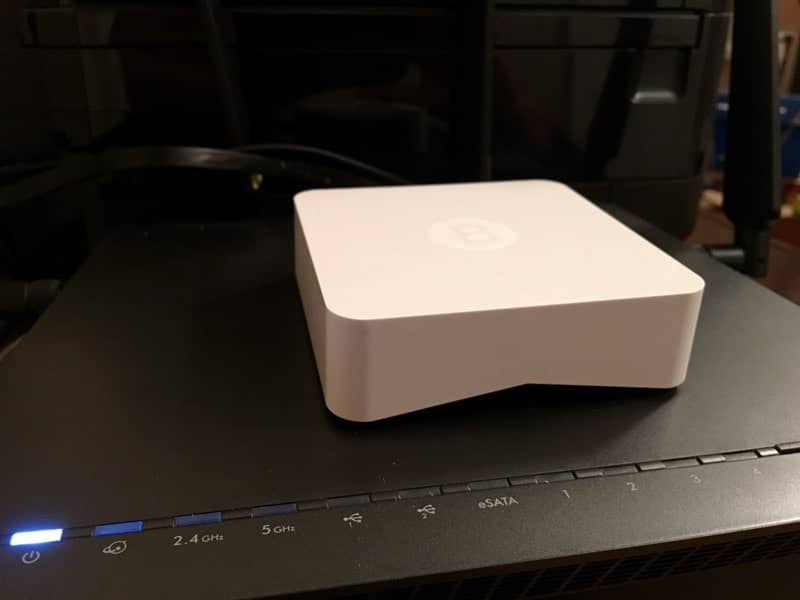 HTD Bitdefender BOX on a router