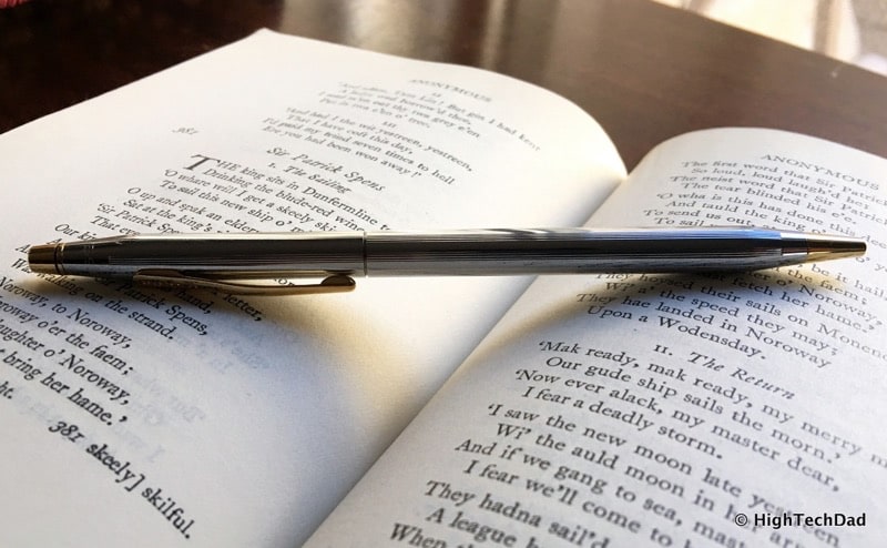 HTD Cross Pens - classic on a book