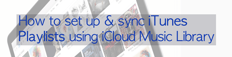 HTD Set Up & Sync iTunes Playlist - how to set up and sync iTunes Playlists