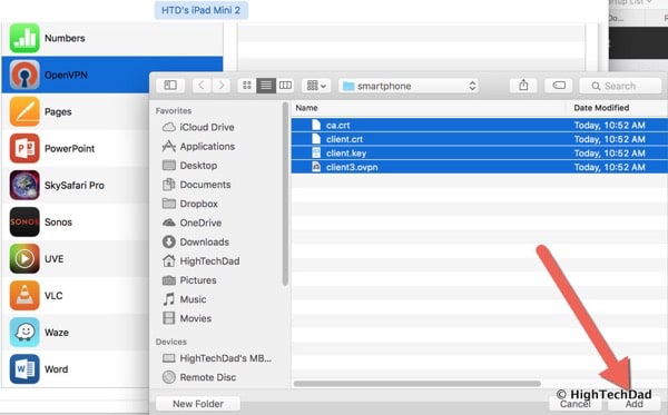 HTD OpenVPN & NETGEAR - Add files