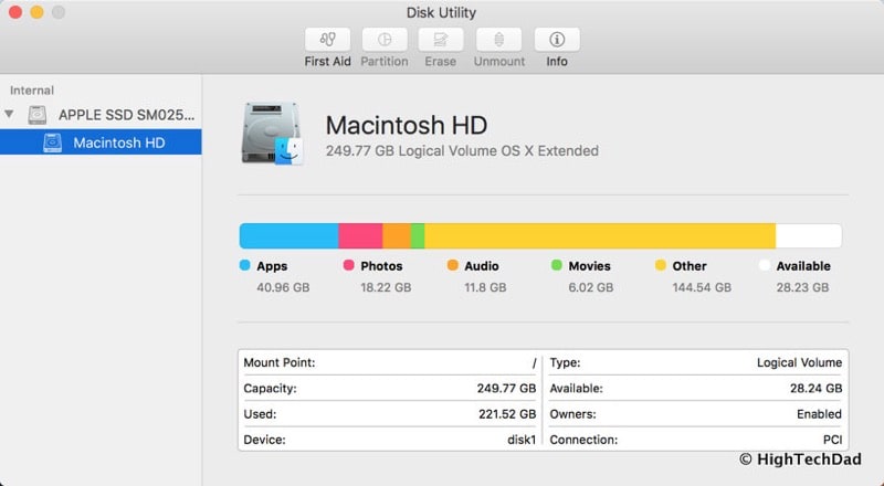 HTD TarDisk Pear - Disk Utility