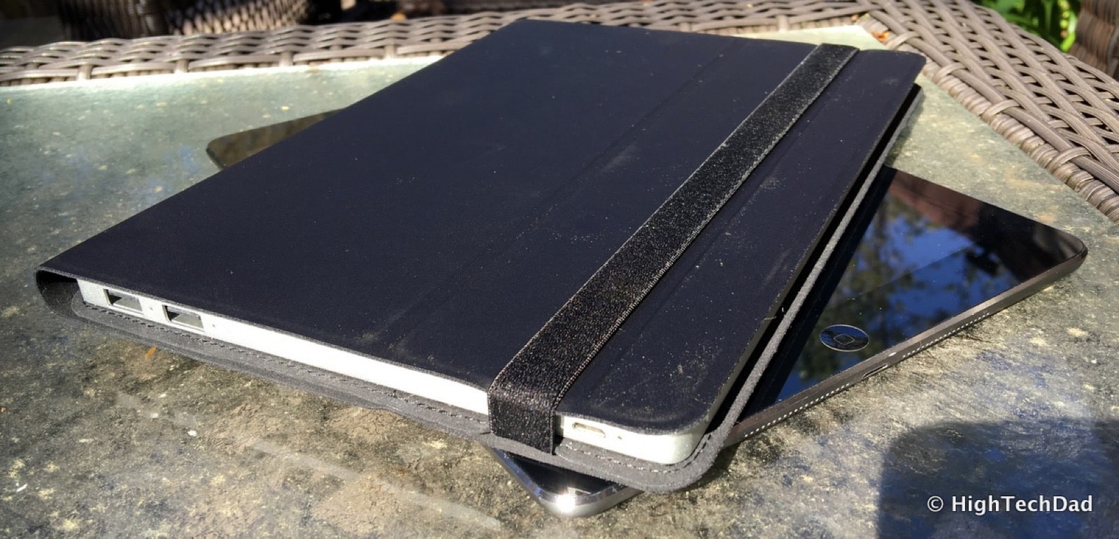 HTD Solartab - stacked on iPad