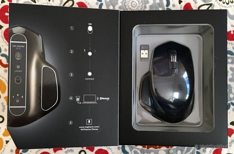 HighTechDad #LogiSmiles Father's Day Giveaway - MX Master Wireless Mouse