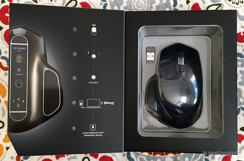 HighTechDad #LogiSmiles Father's Day Giveaway - MX Master Wireless Mouse
