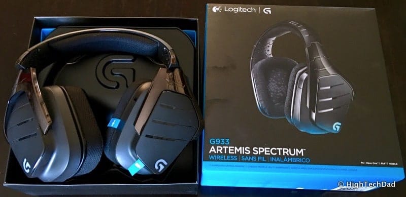 HighTechDad #LogiSmiles Father's Day Giveaway - G933 Artemis Spectrum headset