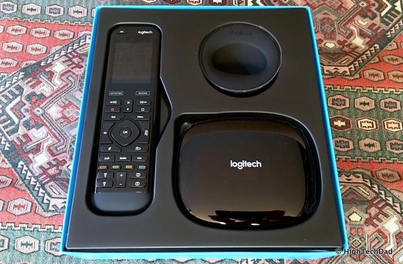 HighTechDad #LogiSmiles Father's Day Giveaway - Harmony Elite remote