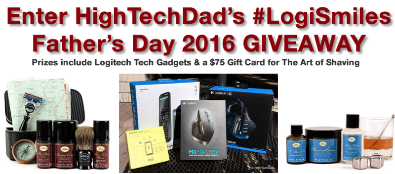 HighTechDad #LogiSmiles Father's Day Giveaway - 