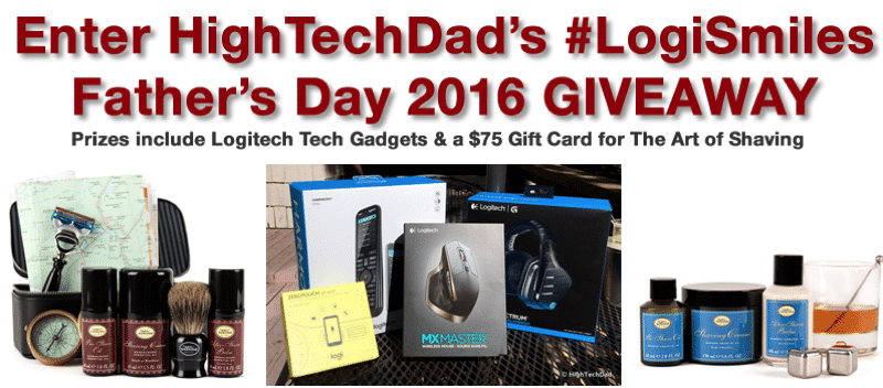 HighTechDad #LogiSmiles Father's Day Giveaway -
