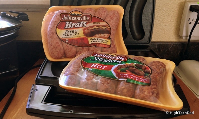 Johnsonville Sizzling Sausage Grill Review 