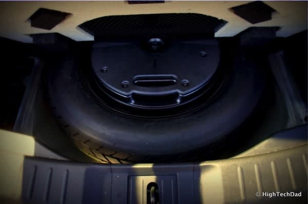 HighTechDad 2016 Mazda CX-9 Review - spare tire