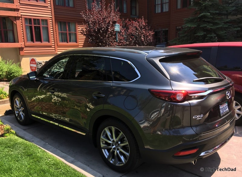HighTechDad 2016 Mazda CX-9 Review - side rear view