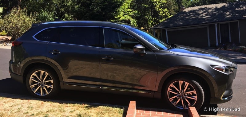 HighTechDad 2016 Mazda CX-9 Review - side view