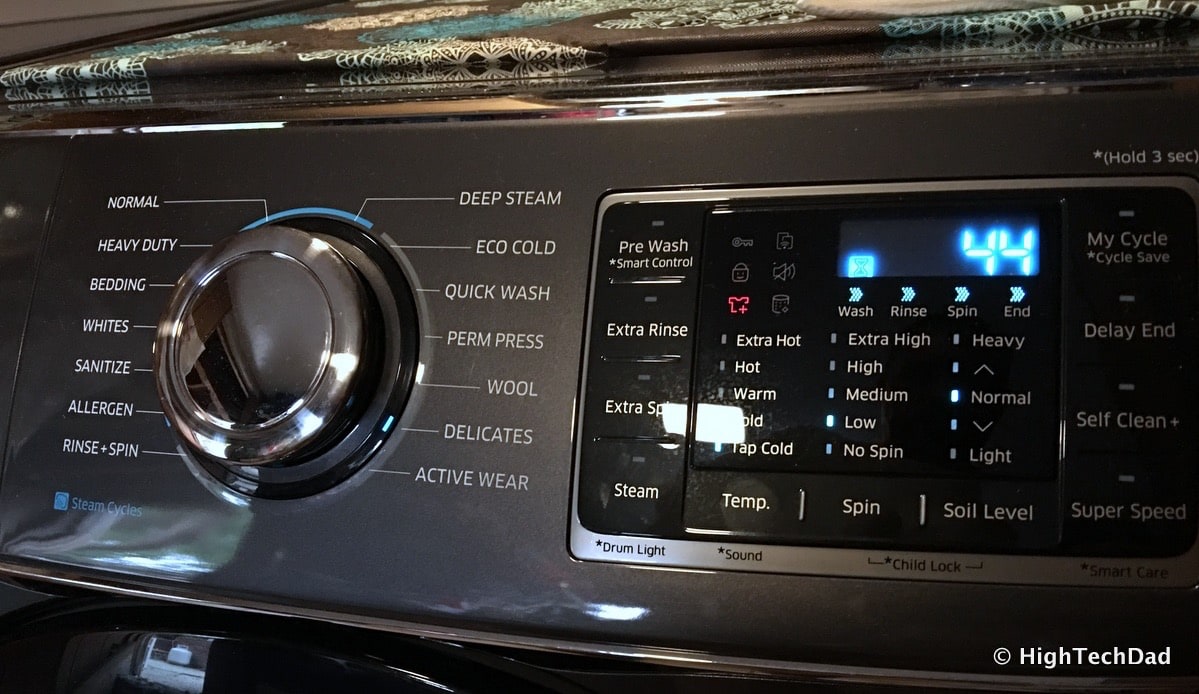 Review: 2016 Samsung Clothes Washer - Massive, Many Settings