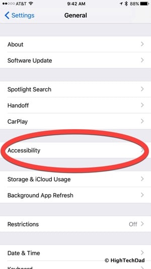 HTD Tip - Disable this setting to enable snazzy background & effect on iMessage in iOS 10 - Accessibility