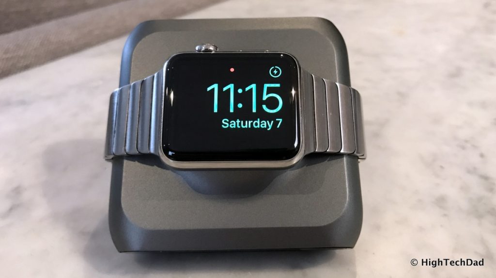 HighTechDad - Kanex GoPower Watch - charging