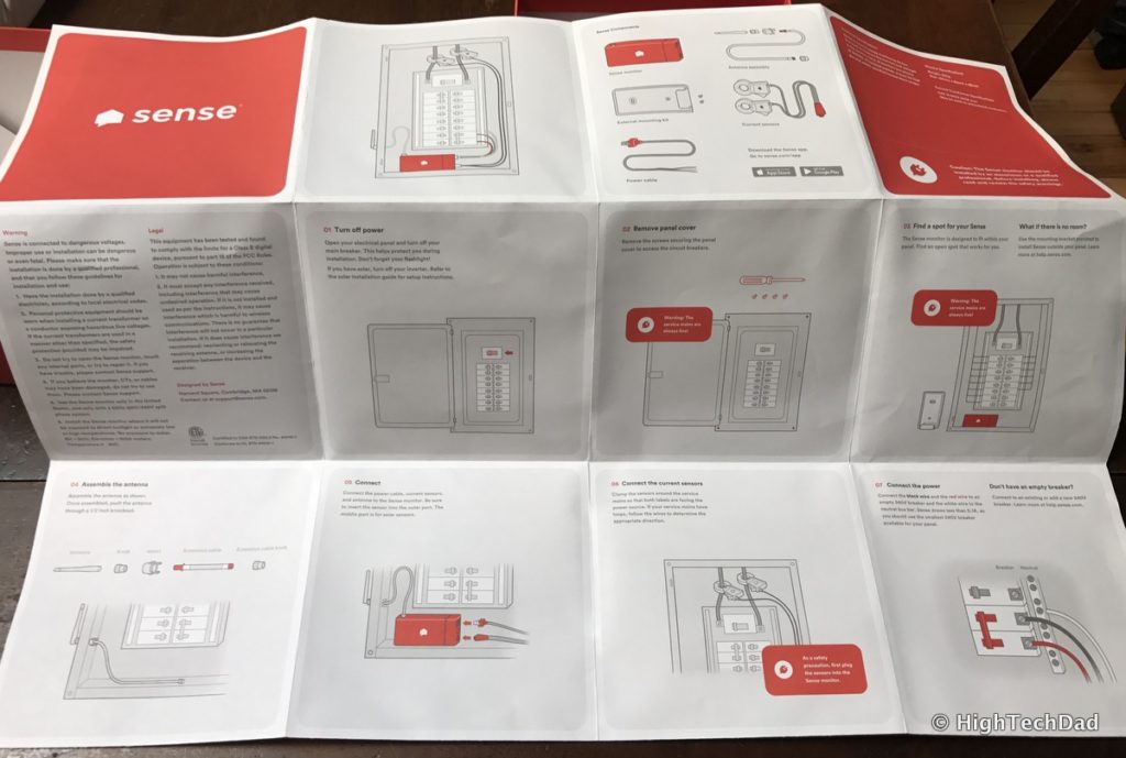 Sense Power Monitor - installation instructions