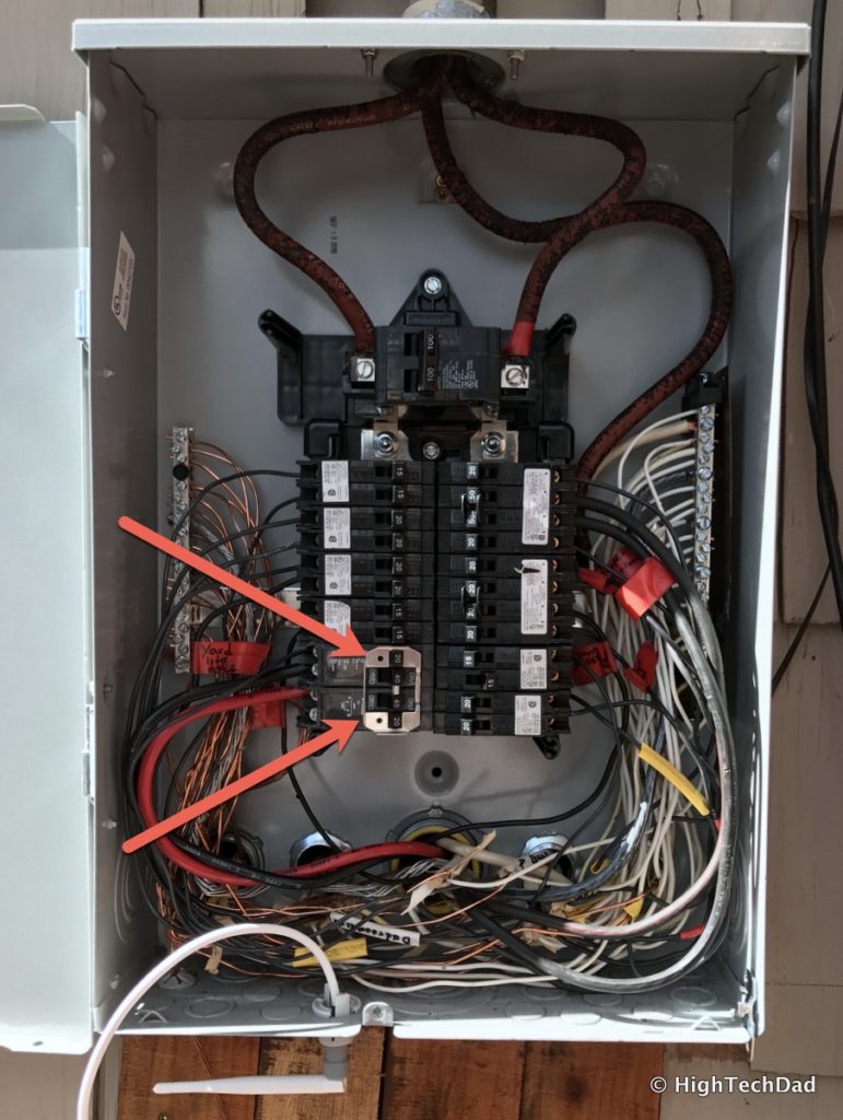 Sense Power Monitor - circuits used