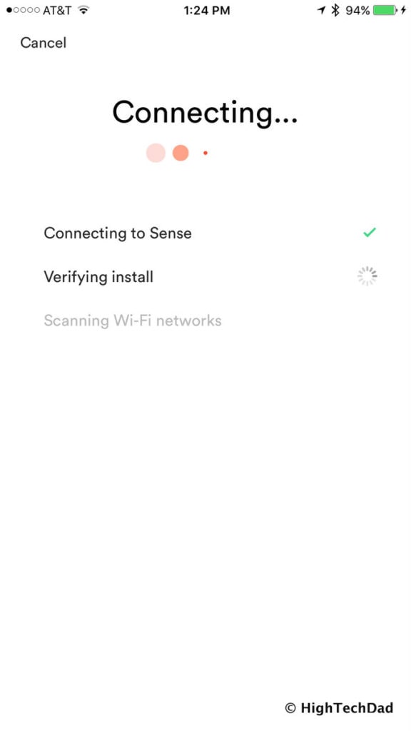 Sense Power Monitor - iOS app